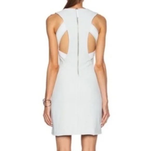 Helmut Lang Prism Compress Twill Sleeveless Dress Size 4 - Picture 11 of 11